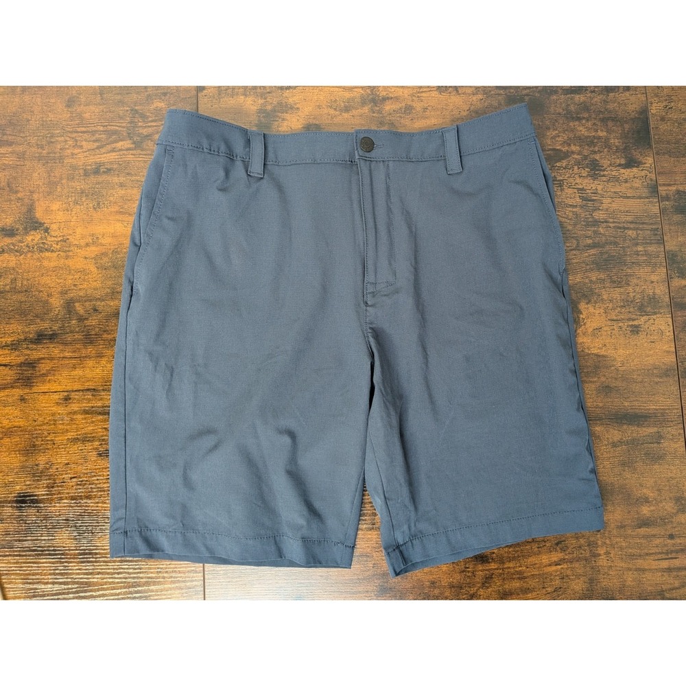 Banana Republic Shorts Men's 38 Tech Chino Athletic Navy Blue